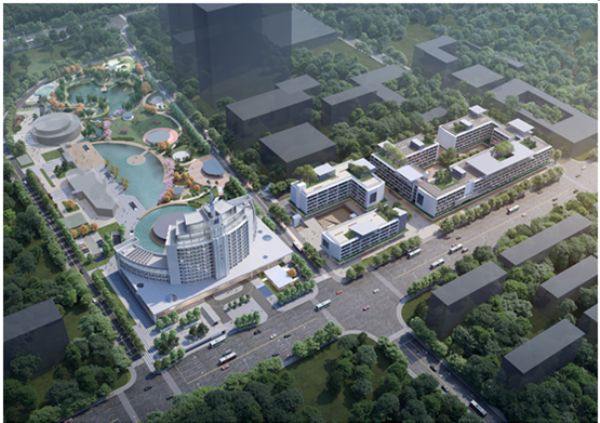 业达慧谷科技大厦更新改造项目主体结构顺利封顶